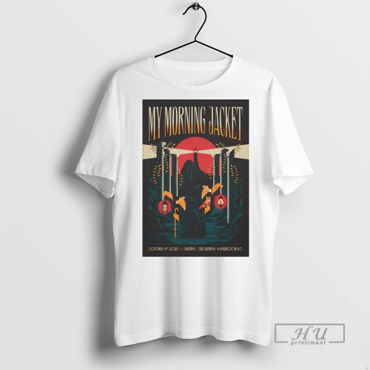 Trending My Morning Jacket At The Anthem Washington - Adult & Kids T-Shirts, Sweatshirts & Hoodies apparel design preview 1