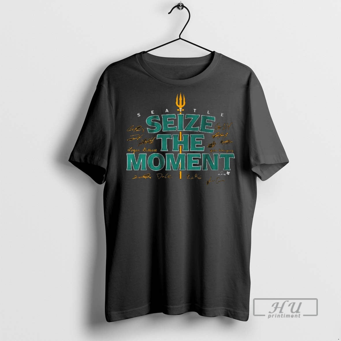 Trending Seattle Mariners Baseball Mlb Seize The - Adult & Kids T-Shirts, Sweatshirts & Hoodies apparel design preview 1