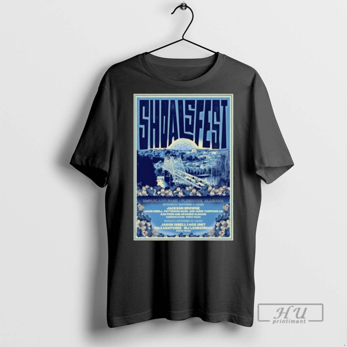 Trending Shoalsfest 10 11 2025 Florence Al T Men - Adult & Kids T-Shirts, Sweatshirts & Hoodies apparel design preview 1