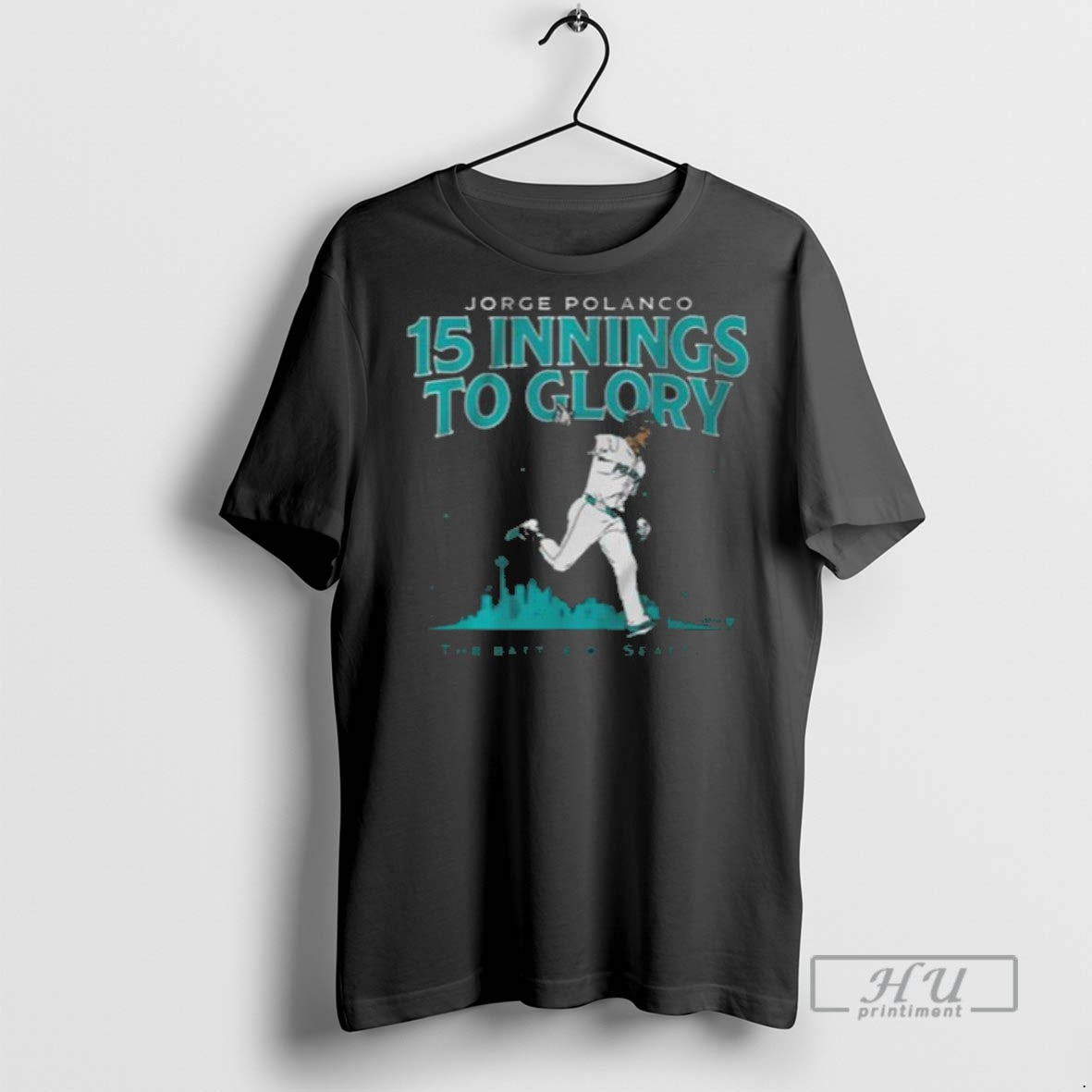 Trending Jorge Polanco 15 Innings To Glory Graphic - Adult & Kids T-Shirts, Sweatshirts & Hoodies apparel design preview 1