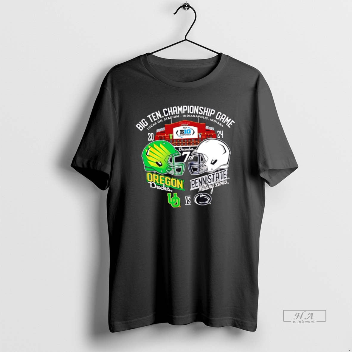 Trendy Big Ten Football Championship Stadium Helmets - Adult & Kids T-Shirts, Sweatshirts & Hoodies apparel design preview 1