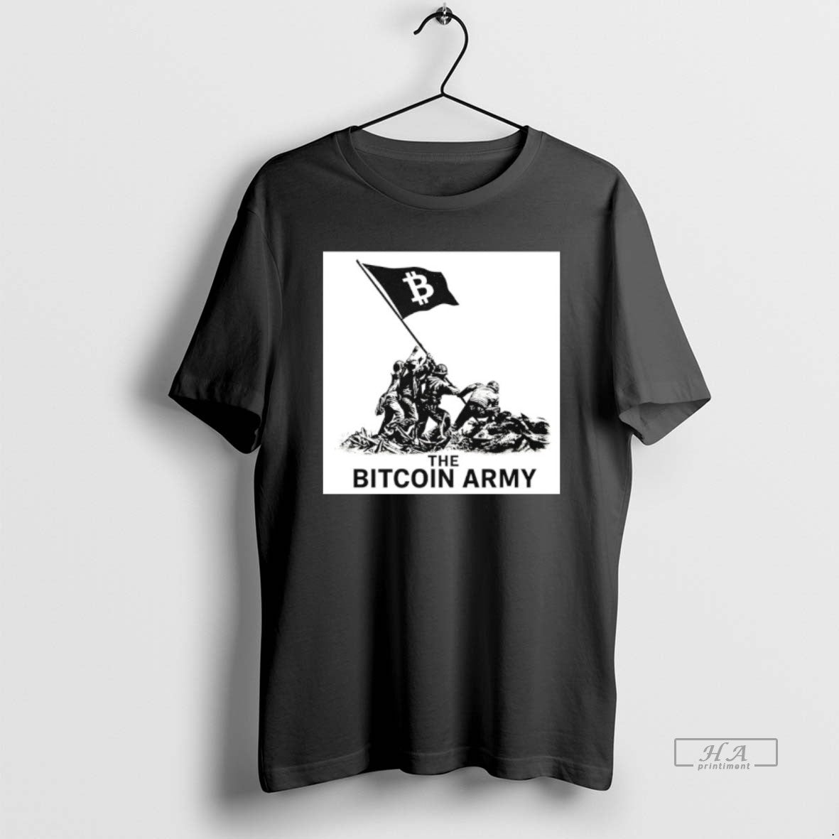 Trendy Bitcoin Army Operators Graphic - Adult & Kids T-Shirts, Sweatshirts & Hoodies apparel design preview 1