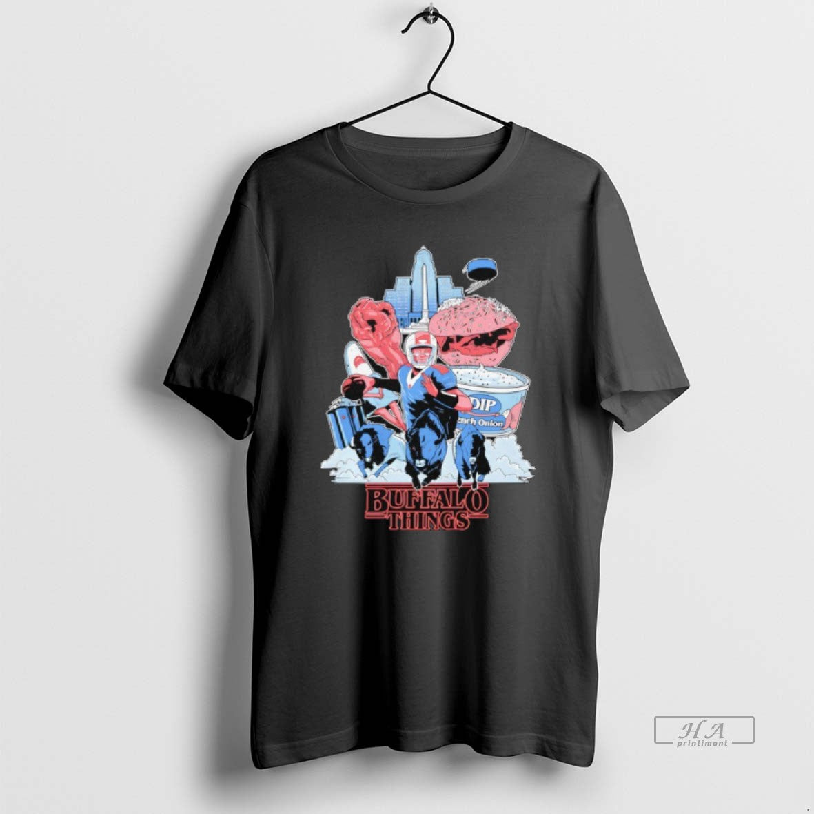Trendy Buffalo Things - Adult & Kids T-Shirts, Sweatshirts & Hoodies apparel design preview 1