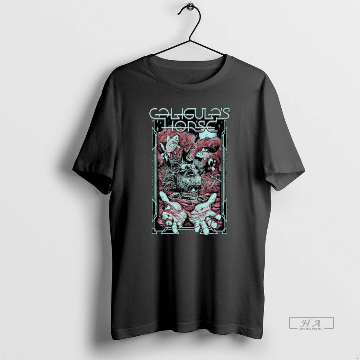 Trendy Caligulas Horse The Stormchaser Hands - Adult & Kids T-Shirts, Sweatshirts & Hoodies apparel design preview 1