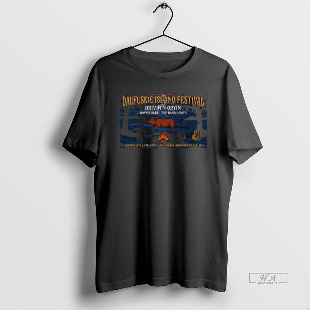 Trendy Daufuskie Island Festival Jolly Shores October - Adult & Kids T-Shirts, Sweatshirts & Hoodies apparel design preview 1
