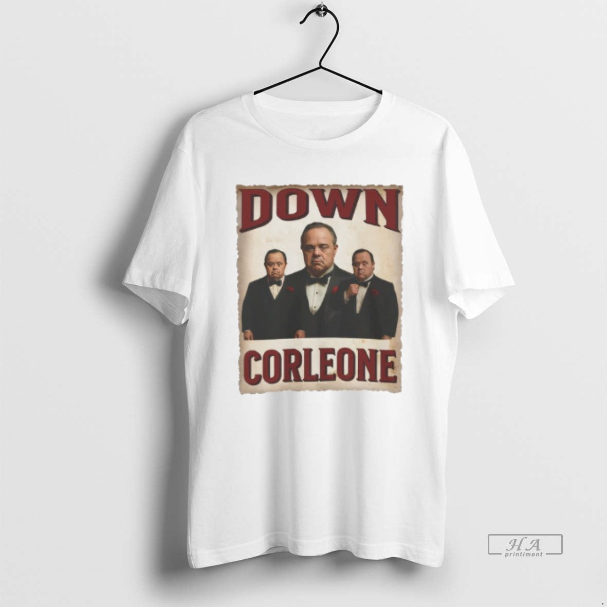 Trendy Down Corleone Graphic Funny - Adult & Kids T-Shirts, Sweatshirts & Hoodies apparel design preview 1