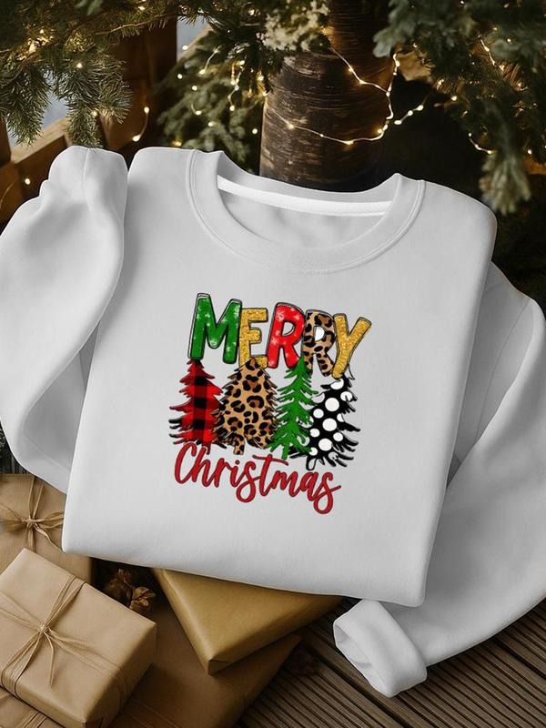 Tree Print Casual Fall Winter Round Neck Thick Fitted - Adult & Kids T-Shirts, Sweatshirts & Hoodies apparel design preview 1