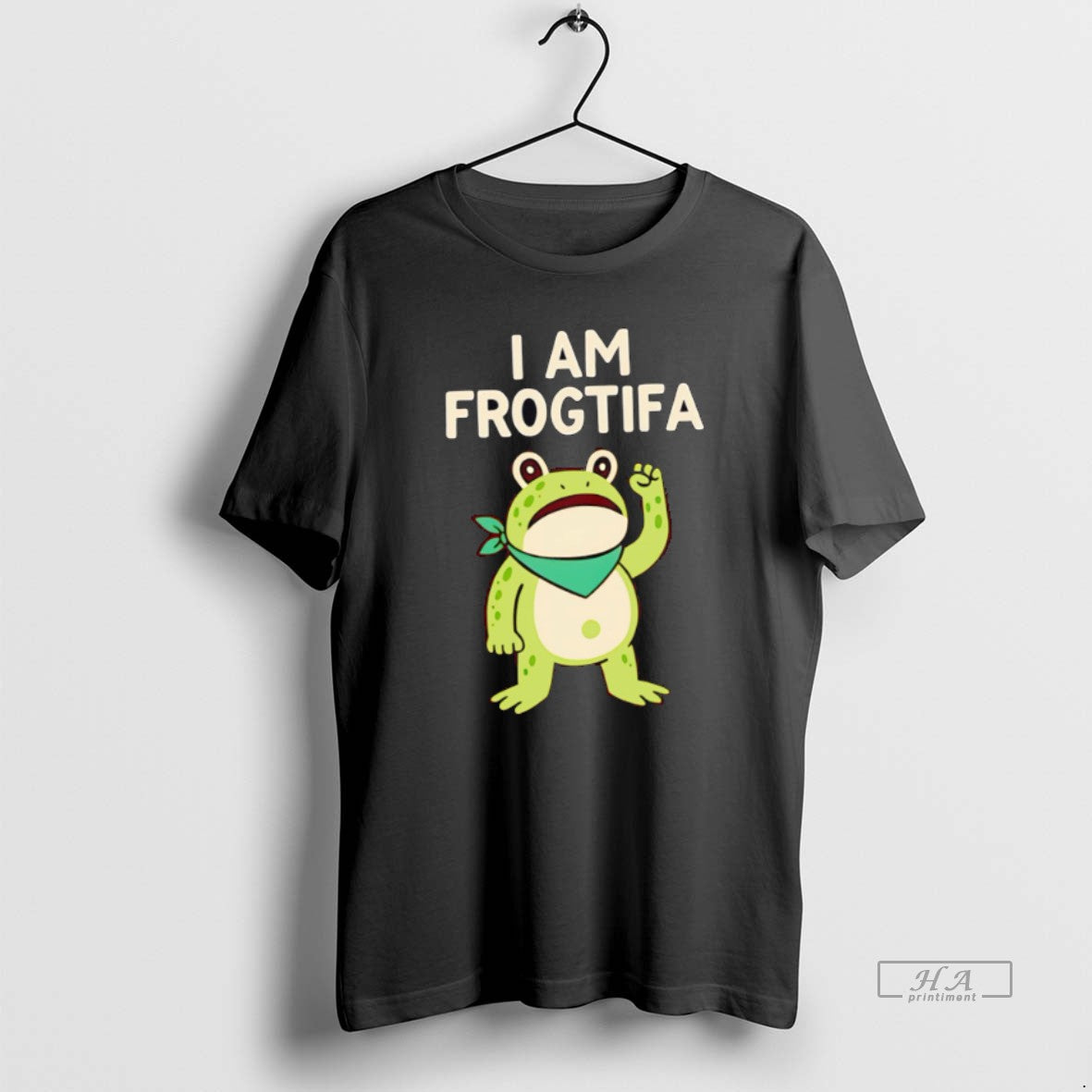 Trendy I Am Frog Tifa Portland - Adult & Kids T-Shirts, Sweatshirts & Hoodies apparel design preview 1