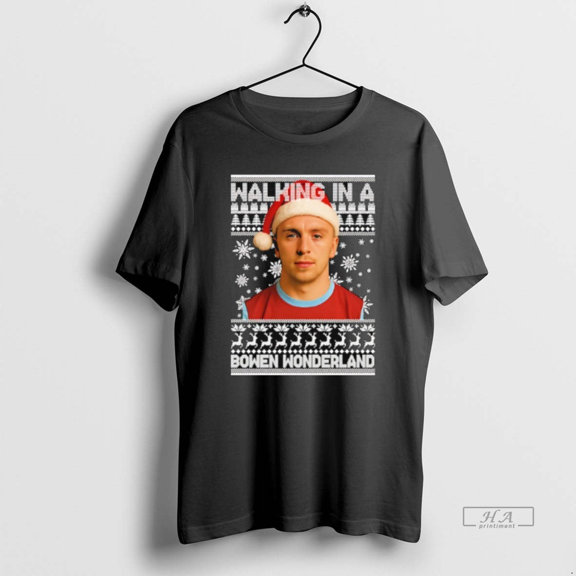 Trendy Jared Bowen Walking In A Wonderland Christmas - Adult & Kids T-Shirts, Sweatshirts & Hoodies apparel design preview 1
