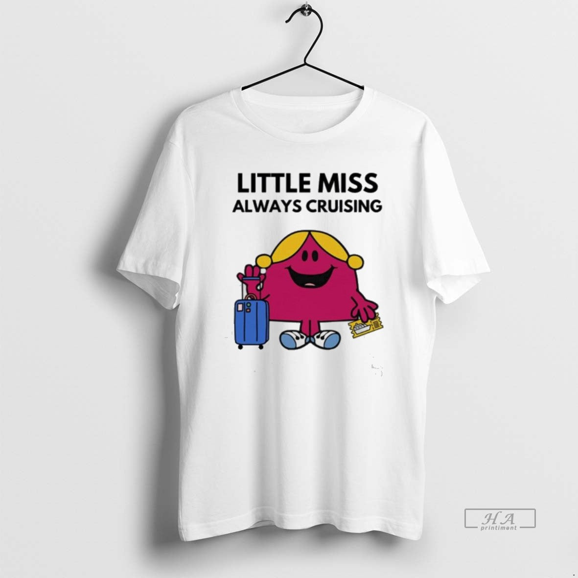 Trendy Little Miss Always Cruising - Adult & Kids T-Shirts, Sweatshirts & Hoodies apparel design preview 1