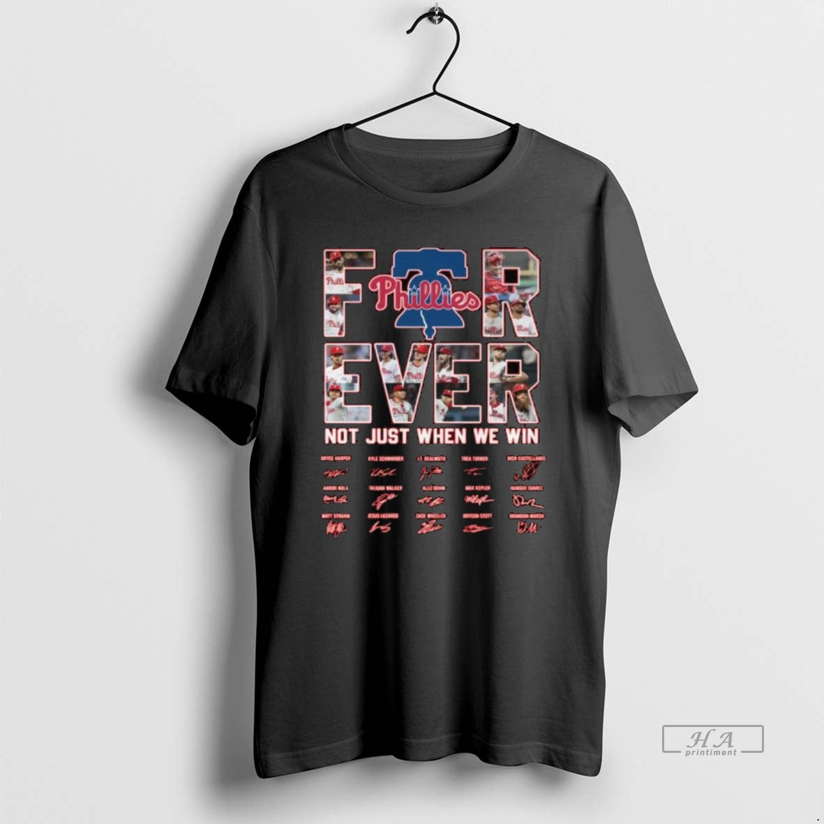 Trendy Philadelphia Phillies Be A Mlb Fan Forever Not - Adult & Kids T-Shirts, Sweatshirts & Hoodies apparel design preview 1
