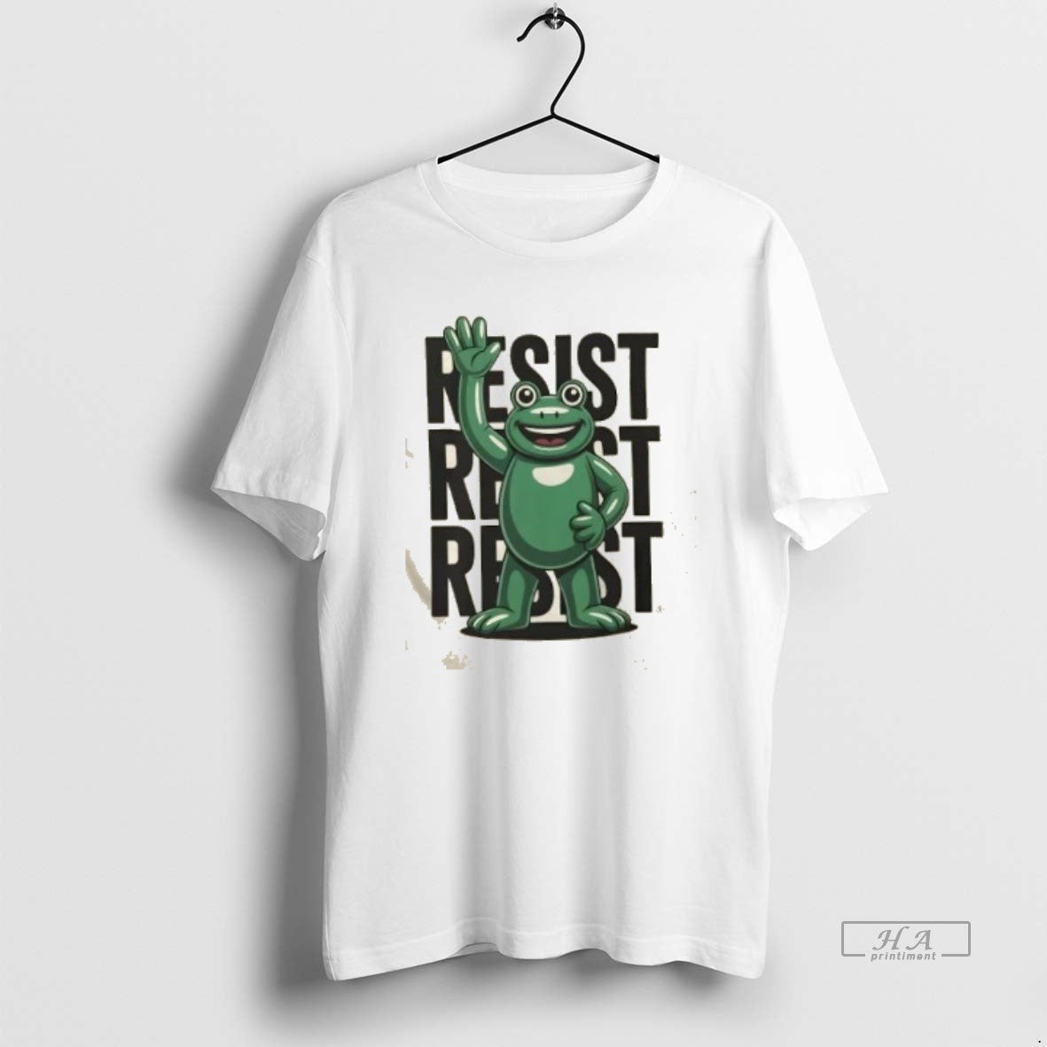 Trendy Portland Frog Resist Abolish Ice Activist - Adult & Kids T-Shirts, Sweatshirts & Hoodies apparel design preview 1