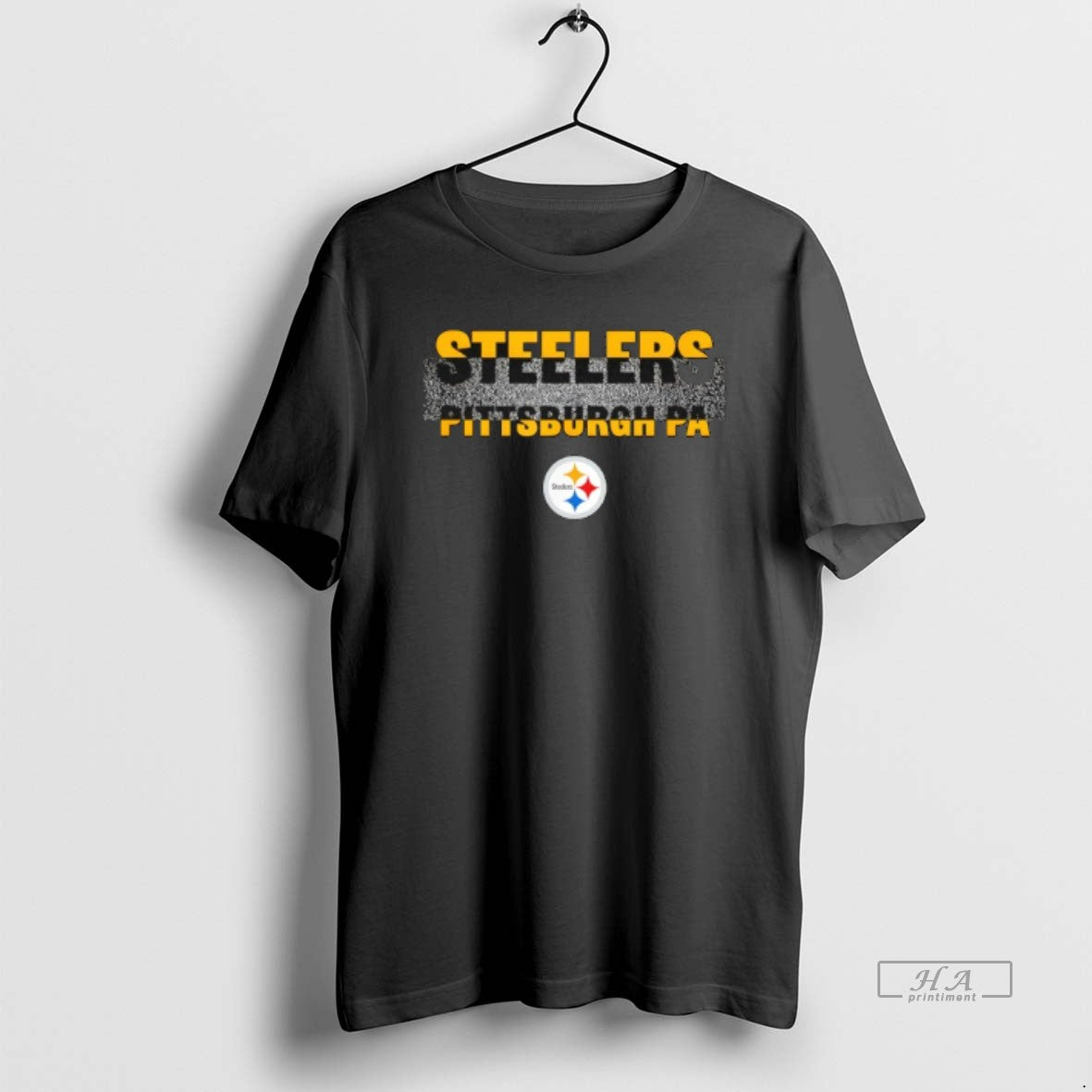 Trendy Steelers Knockout Logo - Adult & Kids T-Shirts, Sweatshirts & Hoodies apparel design preview 1