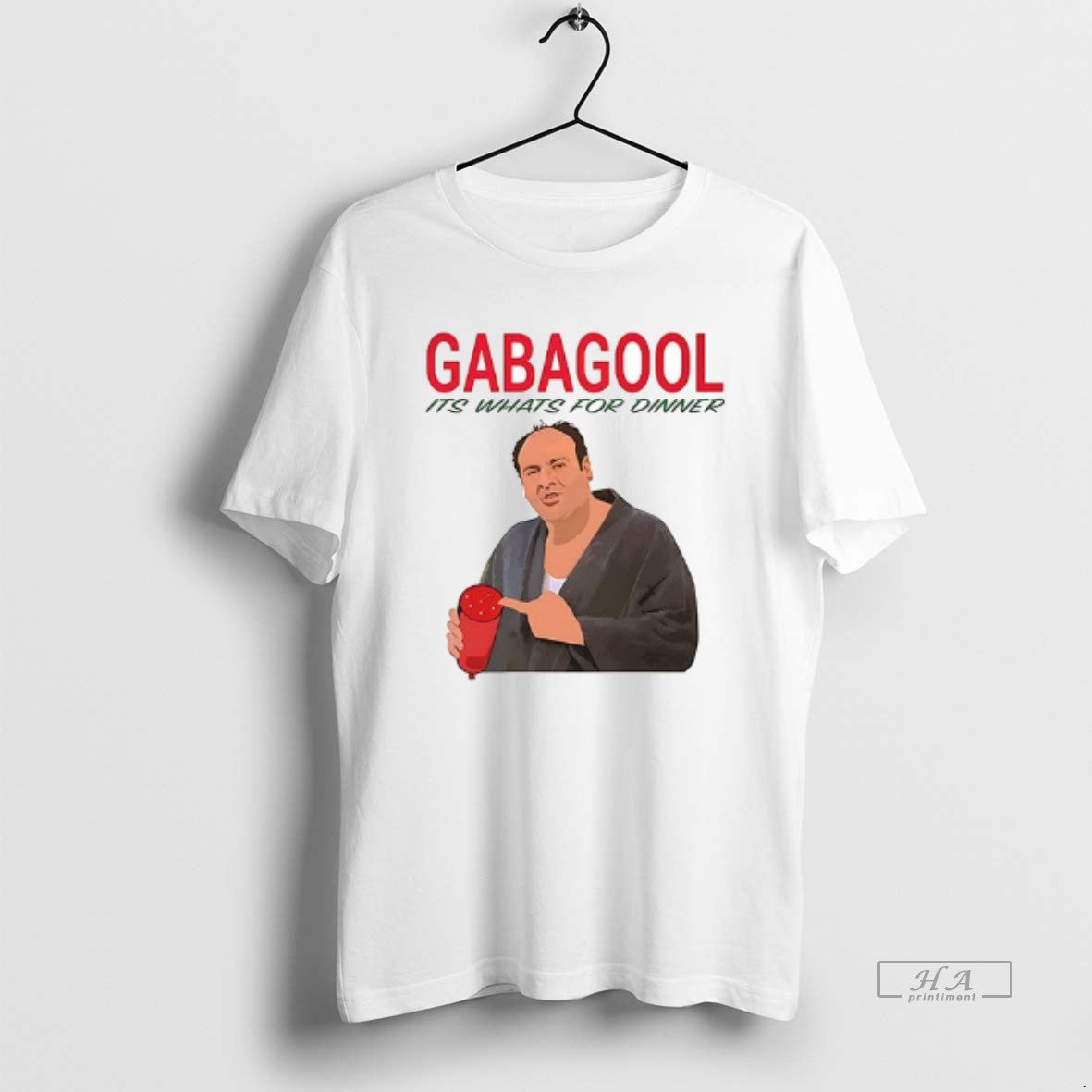 Trendy The Sopranos Gabagool Its Whats For Dinner - Adult & Kids T-Shirts, Sweatshirts & Hoodies apparel design preview 1