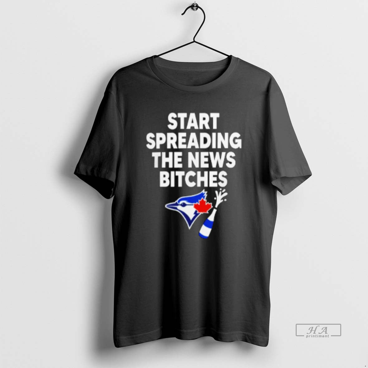 Trendy Toronto Blue Jays Alcs Start Spreading The - Adult & Kids T-Shirts, Sweatshirts & Hoodies apparel design preview 1