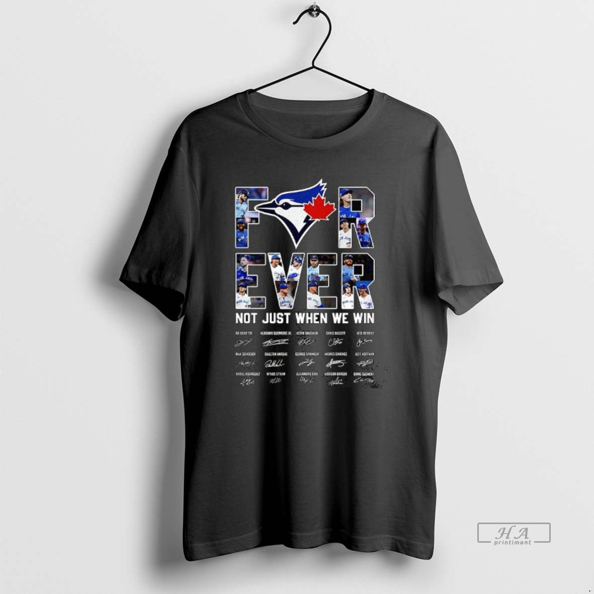 Trendy Toronto Blue Jays Baseball For Ever Not Just - Adult & Kids T-Shirts, Sweatshirts & Hoodies apparel design preview 1