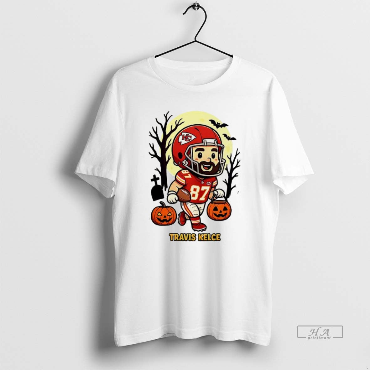 Trendy Travis Kelce Kansas City Chiefs Football Jack - Adult & Kids T-Shirts, Sweatshirts & Hoodies apparel design preview 1