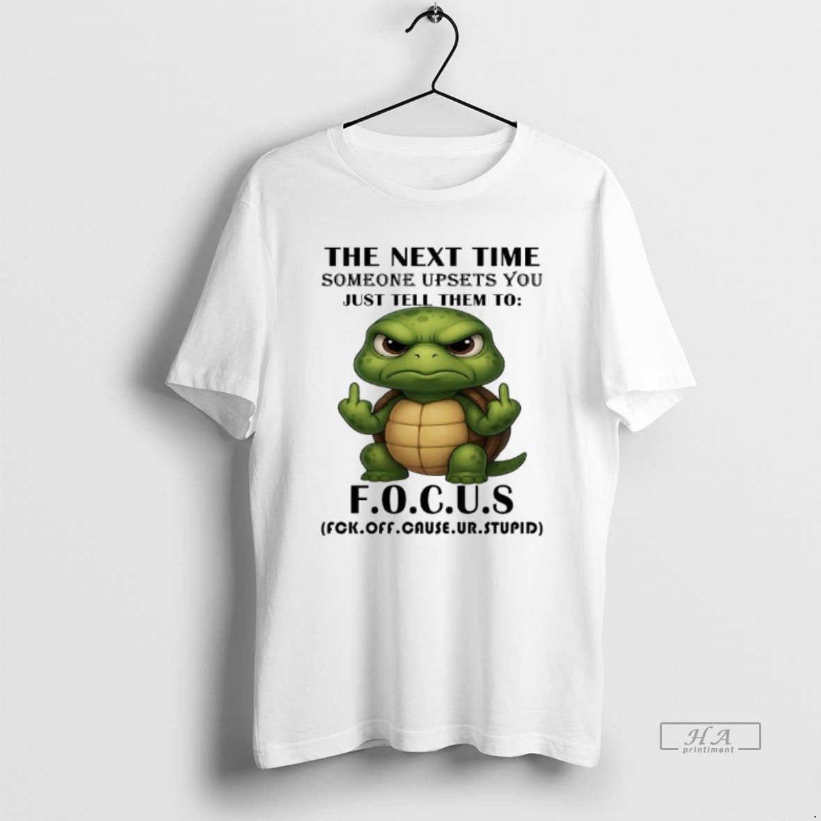 Trendy Turtle The Next Time Someone Upsets You Just - Adult & Kids T-Shirts, Sweatshirts & Hoodies apparel design preview 1