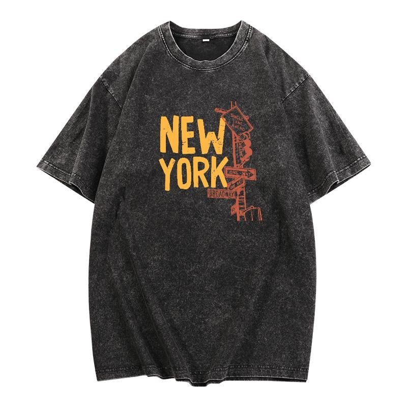 Urban Showcase Your Love New York'S Iconic Streets - Adult & Kids T-Shirts, Sweatshirts & Hoodies apparel design preview 1