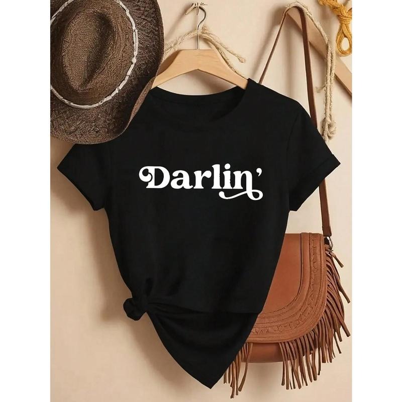 Rock Retro 'Darlin'' This Blending Nostalgia Modern - Adult & Kids T-Shirts, Sweatshirts & Hoodies apparel design preview 1