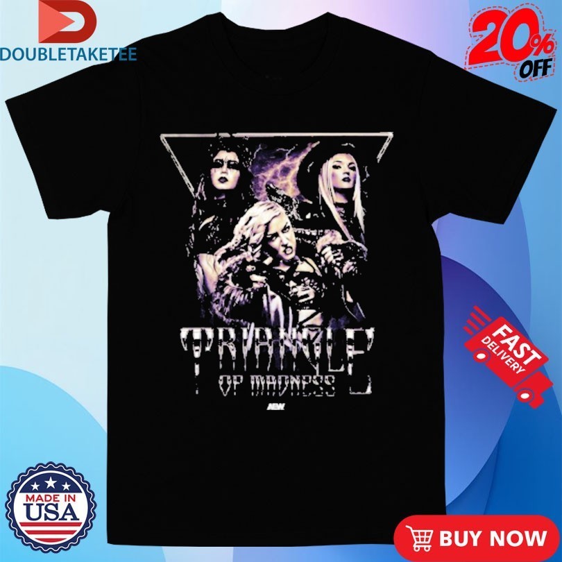 Triangle Of Madness Wicked Three AEW - Adult & Kids T-Shirts, Sweatshirts & Hoodies apparel design preview 1