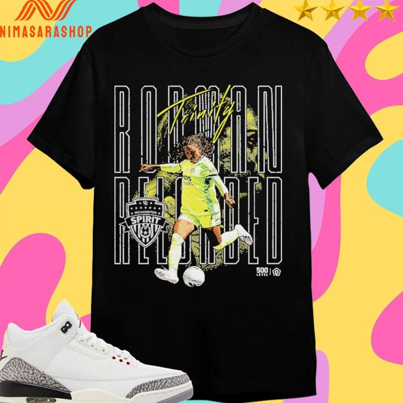Trinity Rodman Washington Spirit Reloaded - Adult & Kids T-Shirts, Sweatshirts & Hoodies apparel design preview 1