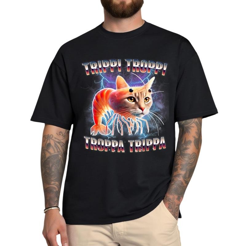 Trippi Troppi Troppa Trippa Italian Brainrot Meme - Adult & Kids T-Shirts, Sweatshirts & Hoodies apparel design preview 1