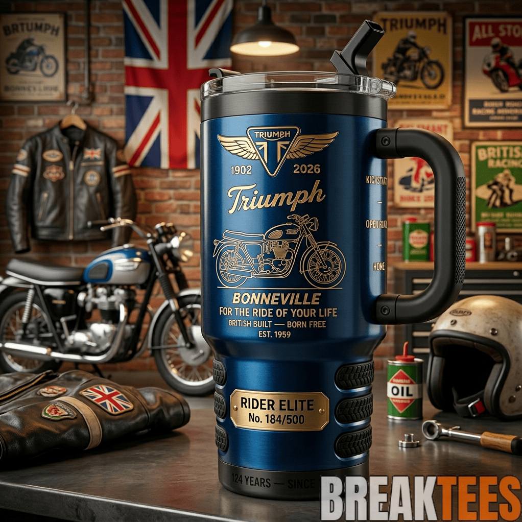 Triumph Rider Elite Special 40oz Tumbler - Adult & Kids T-Shirts, Sweatshirts & Hoodies apparel design preview 1