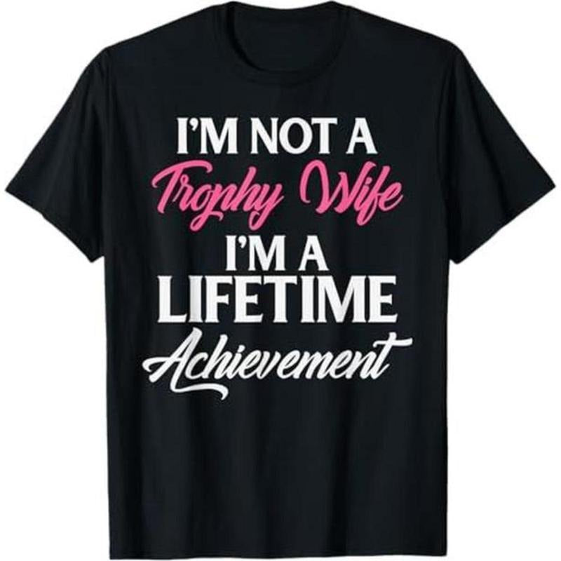 Trophy Gaming Wife Funny Mother Organic Cotton Round - Adult & Kids T-Shirts, Sweatshirts & Hoodies apparel design preview 1