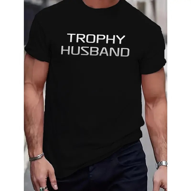 Trophy Husband Print Casual Short Sleeve Summer Made - Adult & Kids T-Shirts, Sweatshirts & Hoodies apparel design preview 1