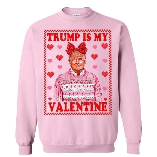 Trum Is My Valentine Funny Trump Valentine'S Vance - Adult & Kids T-Shirts, Sweatshirts & Hoodies apparel design preview 1