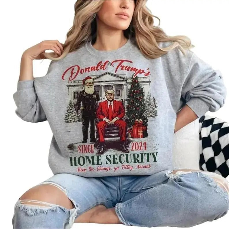 Trump Humorous Trumpxmas Her Him - Adult & Kids T-Shirts, Sweatshirts & Hoodies apparel design preview 1