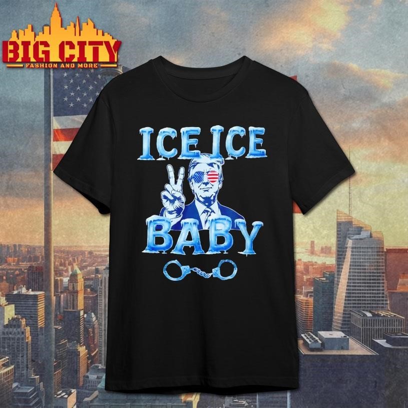 Trump Ice Baby - Adult & Kids T-Shirts, Sweatshirts & Hoodies apparel design preview 1