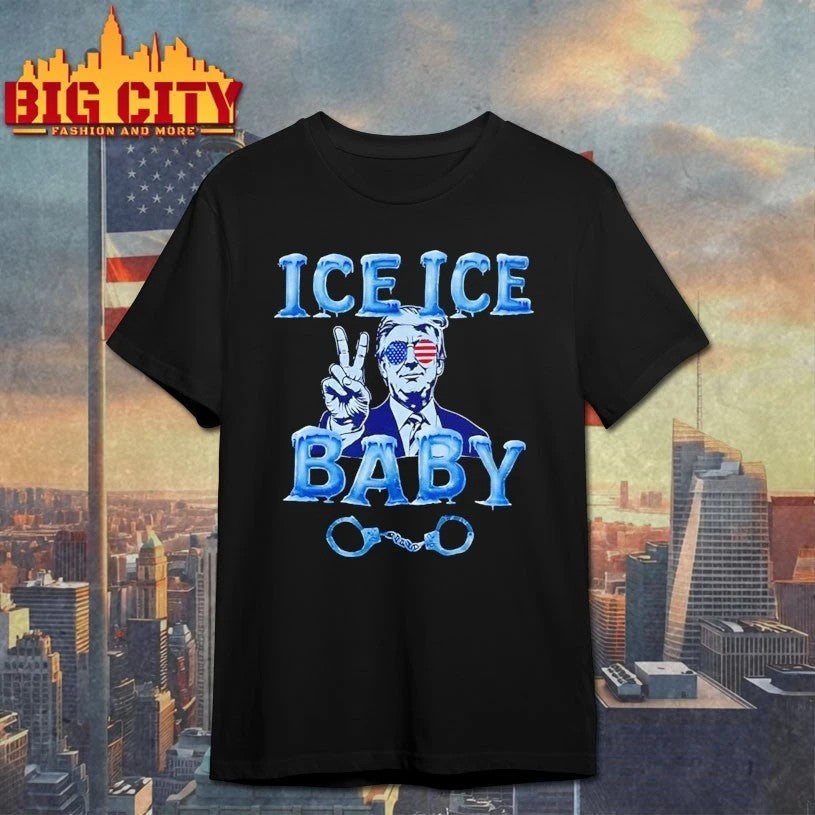 Trump Ice Baby - Adult & Kids T-Shirts, Sweatshirts & Hoodies apparel design preview 1