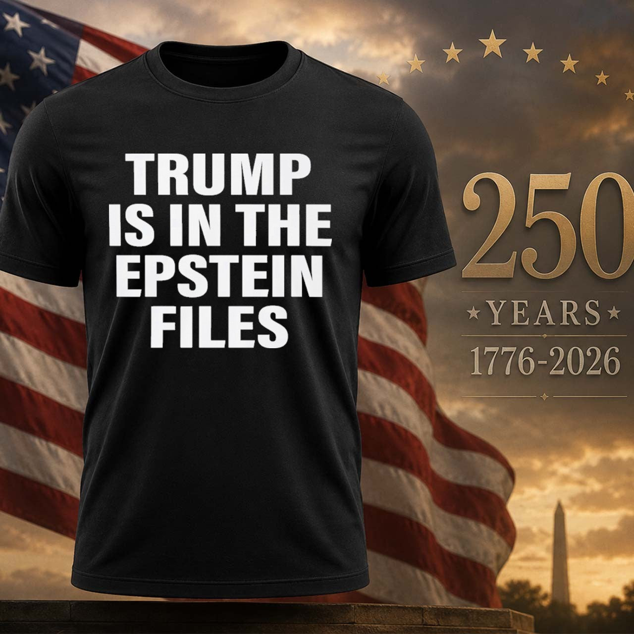Trump Is In The Epstein Files Sean Strickland - Adult & Kids T-Shirts, Sweatshirts & Hoodies apparel design preview 1
