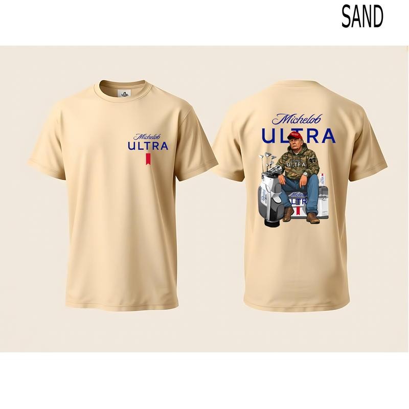 Trump Michelob Ultra Golf Menswear Time Outdoors - Adult & Kids T-Shirts, Sweatshirts & Hoodies apparel design preview 1