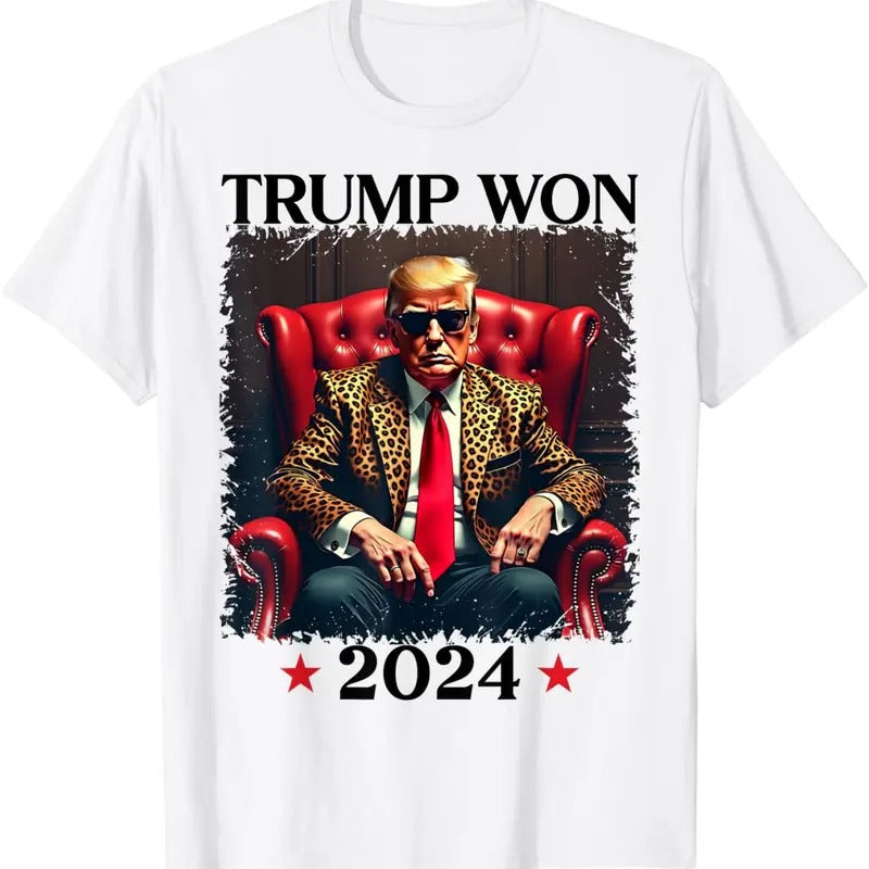 Trump Won 2024 47 Team - Adult & Kids T-Shirts, Sweatshirts & Hoodies apparel design preview 1