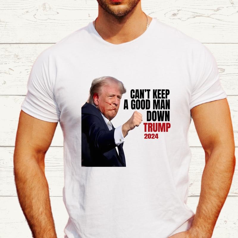 Trump Fight America Supporter Election President - Adult & Kids T-Shirts, Sweatshirts & Hoodies apparel design preview 1