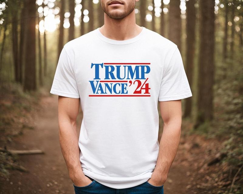 Trump Vance 2024 Vintage Vice President Republican - Adult & Kids T-Shirts, Sweatshirts & Hoodies apparel design preview 1
