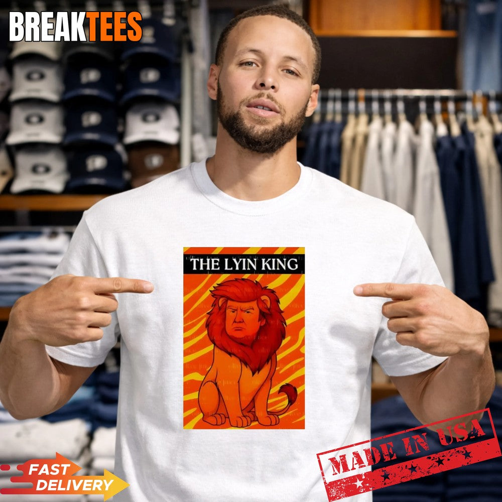 Trump the lyin king sarcastic - Adult & Kids T-Shirts, Sweatshirts & Hoodies apparel design preview 1