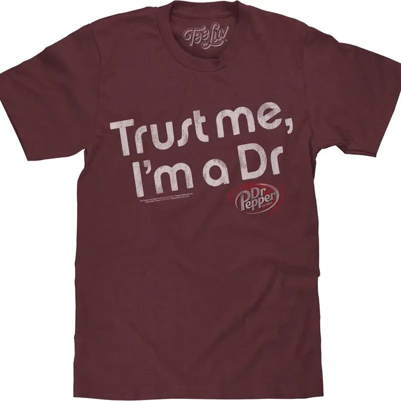 Trust Me I'M Dr Big Tall Red - Adult & Kids T-Shirts, Sweatshirts & Hoodies apparel design preview 1