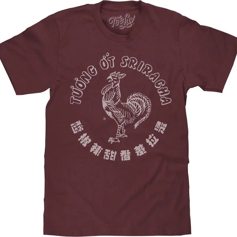 Tuong Ot Sriracha Big Tall Red - Adult & Kids T-Shirts, Sweatshirts & Hoodies apparel design preview 1