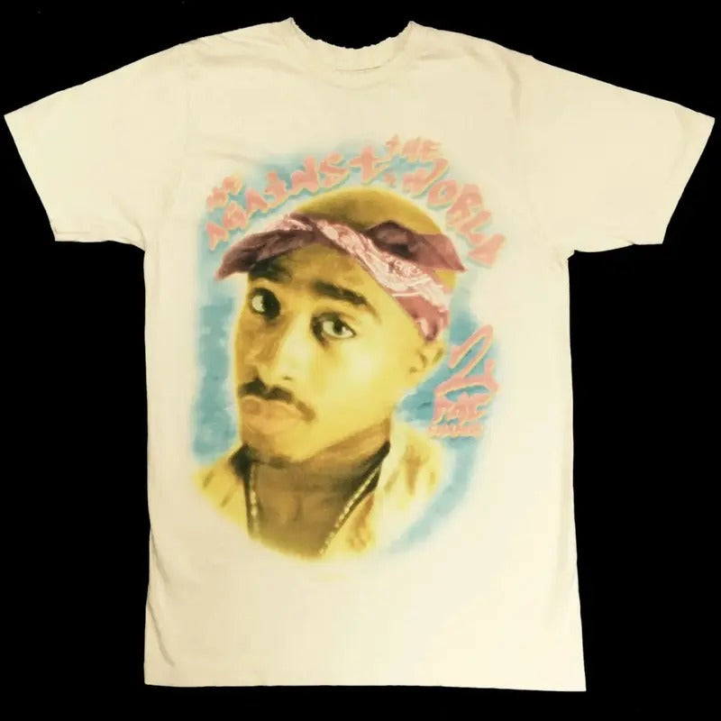 Tupac 2pac ME AGAINST WORLD NEW 100% Authentic RARE! - Adult & Kids T-Shirts, Sweatshirts & Hoodies apparel design preview 1