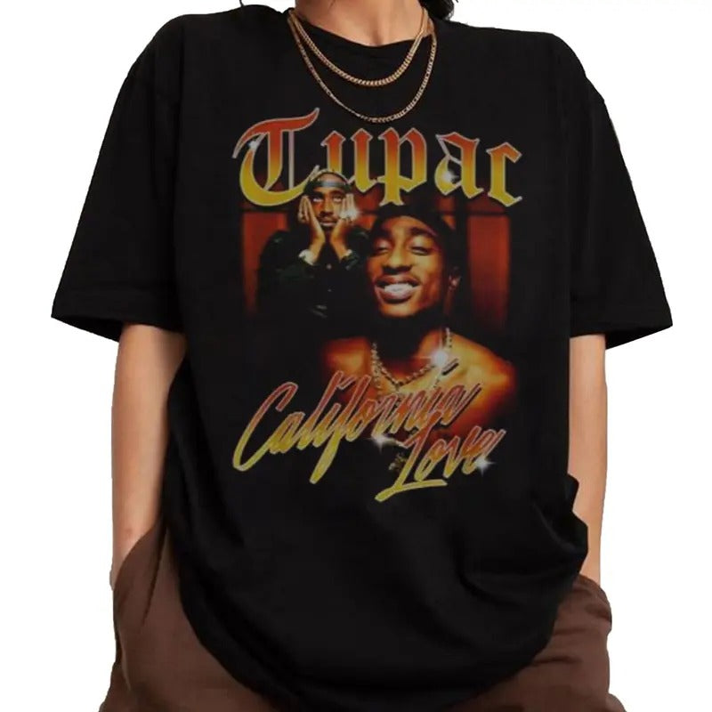 Tupac Love Vintage California 2pac Shakur All Eyez Me - Adult & Kids T-Shirts, Sweatshirts & Hoodies apparel design preview 1
