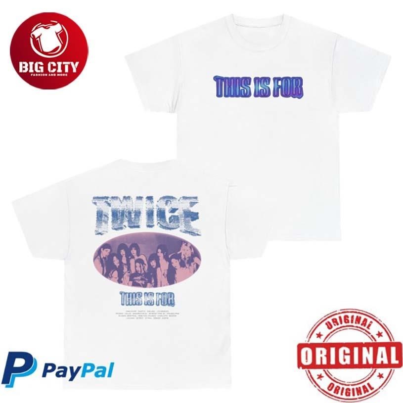 Twice Tour Store Portrait Two Sided - Adult & Kids T-Shirts, Sweatshirts & Hoodies apparel design preview 1