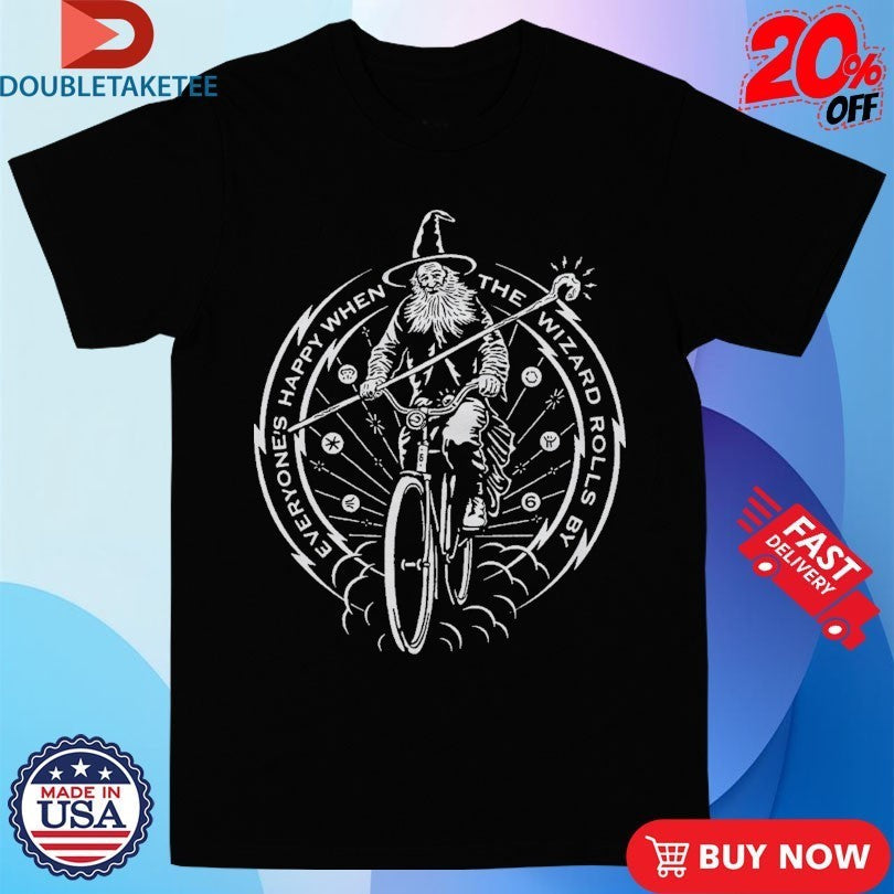 Twin Six Everyone's Happy When The Wizard Rolls - Adult & Kids T-Shirts, Sweatshirts & Hoodies apparel design preview 1