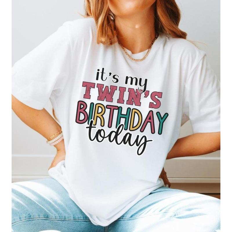 Twins Funny Twin "'S My - Adult & Kids T-Shirts, Sweatshirts & Hoodies apparel design preview 1