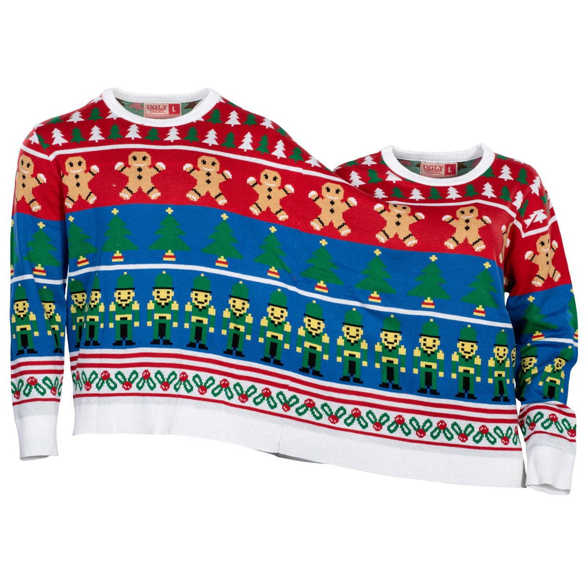 Two Person Ugly Christmas Costume Ugly Christmas Sweater - Holiday Gift product image