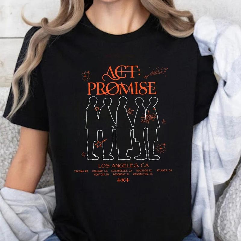 Tx.T Tour Act Promise Tomorrow Deja Vu 2024 Comeback - Adult & Kids T-Shirts, Sweatshirts & Hoodies apparel design preview 1