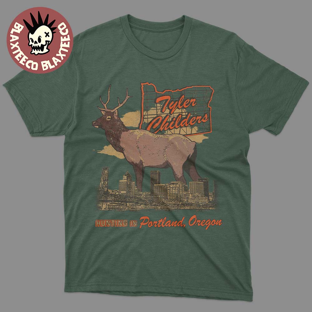 Tyler Childers Snipe Hunt 2026 Tour Merch Hunting In - Adult & Kids T-Shirts, Sweatshirts & Hoodies apparel design preview 1